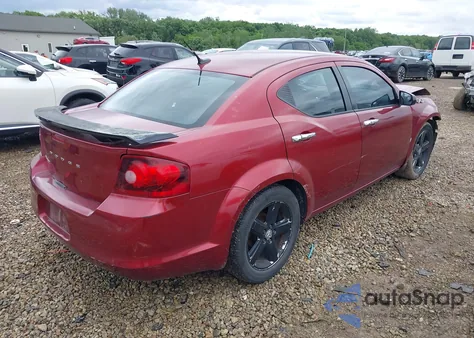 2014 Dodge Avenger Se from USA, damaged, VIN 1C3CDZAB8EN153746